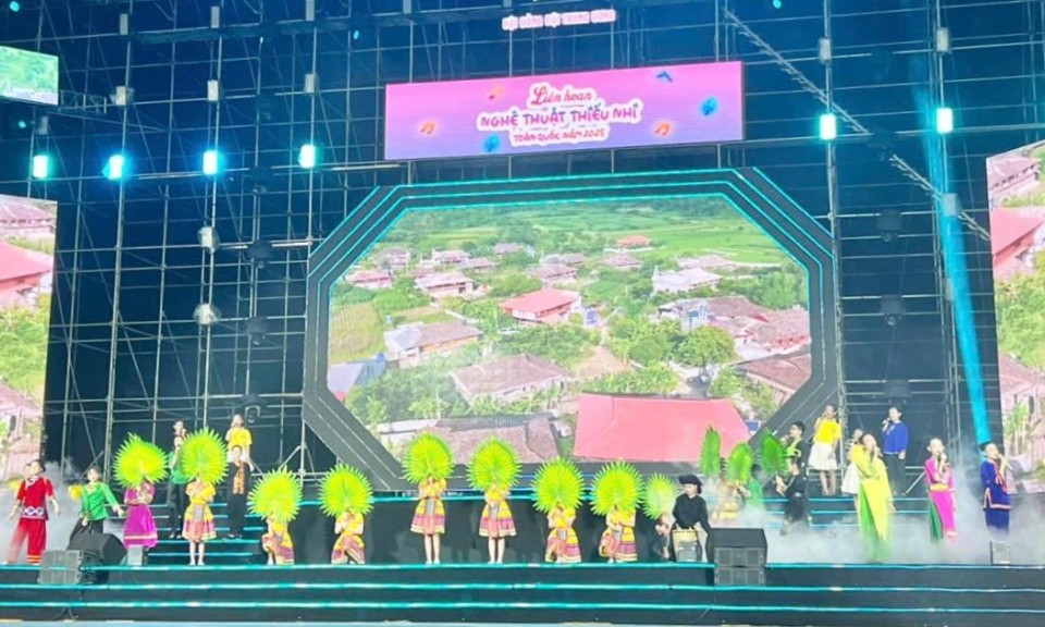 Cung Thanh thiếu nhi Lạng Sơn đạt thành tích xuất sắc tại Liên hoan Nghệ thuật Thiếu nhi toàn quốc 