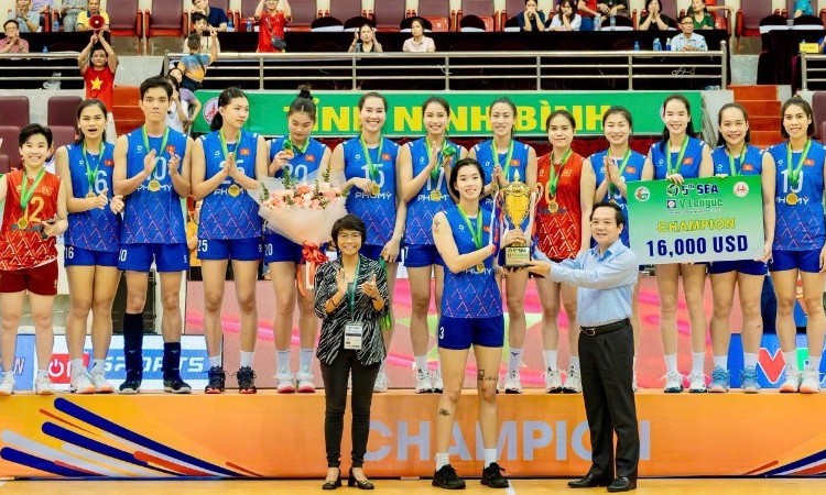 Vietnam win second stage of Southeast Asian Women's Volleyball League 2025