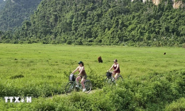 海防市吉海特区的越海村被公认为社区旅游景点