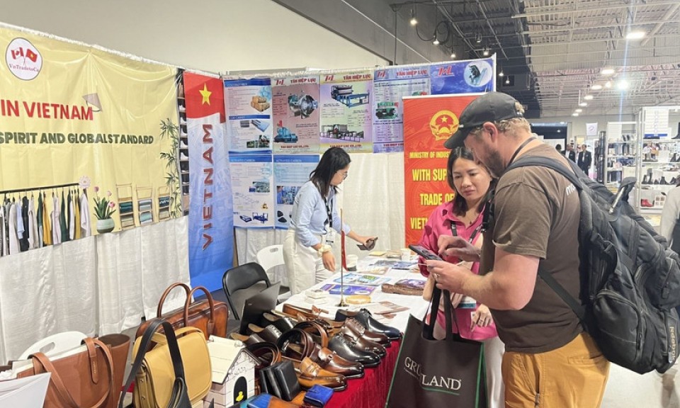 越南皮革鞋类企业寻找对加拿大与北美出口机会