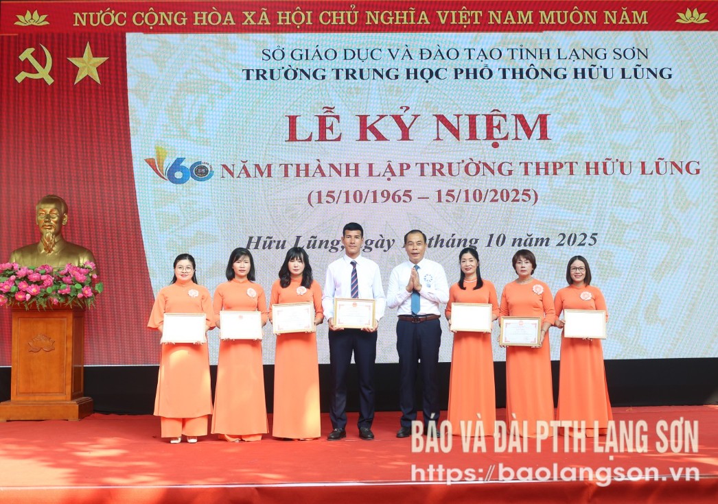 Trường THPT Hữu Lũng kỷ niệm 60 năm thành lập