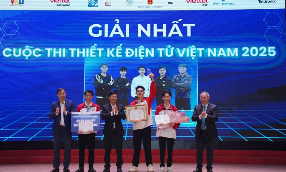 Hệ thống ph&aacute;t hiện x&acirc;m nhập do sinh vi&ecirc;n chế tạo thắng cuộc thi thiết kế điện tử