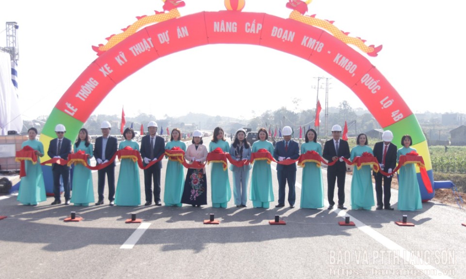 Th&ocirc;ng xe kỹ thuật Dự &aacute;n N&acirc;ng cấp đoạn Km18-Km80, Quốc lộ 4B