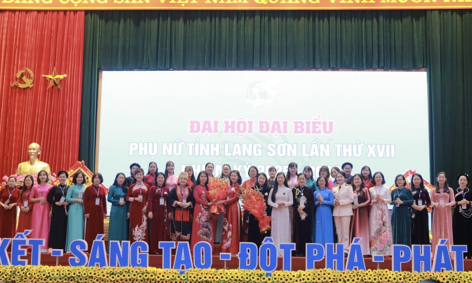 Đại hội đại biểu Phụ nữ tỉnh lần thứ XVII nhiệm kỳ 2025 - 2030 th&agrave;nh c&ocirc;ng tốt đẹp