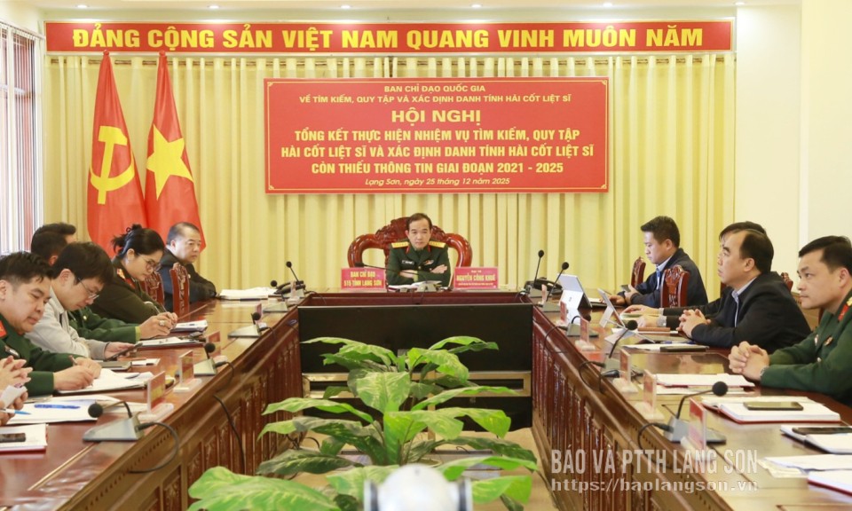 C&ocirc;ng t&aacute;c t&igrave;m kiếm, quy tập h&agrave;i cốt liệt sĩ l&agrave; nhiệm vụ thi&ecirc;ng li&ecirc;ng, l&agrave; mệnh lệnh từ tr&aacute;i tim