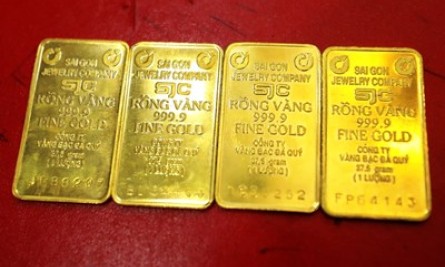 Gi&aacute; v&agrave;ng h&ocirc;m nay (26-12): Quay đầu giảm