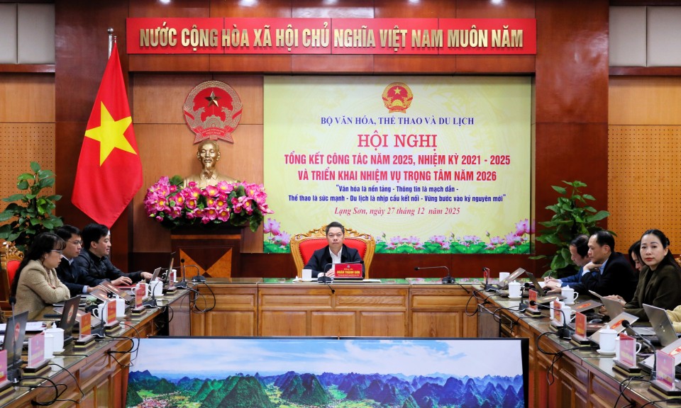 Đổi mới tư duy, h&agrave;nh động quyết liệt, tạo kết quả thực chất trong c&ocirc;ng t&aacute;c văn h&oacute;a, thể thao v&agrave; du lịch