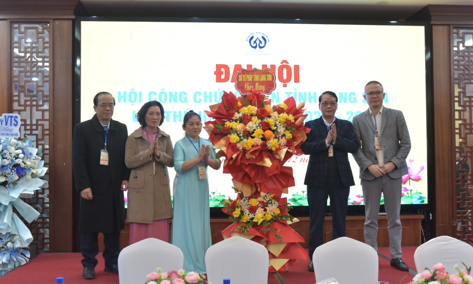 Đại hội Hội C&ocirc;ng chứng vi&ecirc;n tỉnh nhiệm kỳ 2025 &ndash; 2030 