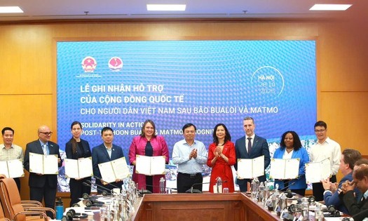 Kết nối, huy động nguồn lực quốc tế ứng ph&oacute; thi&ecirc;n tai