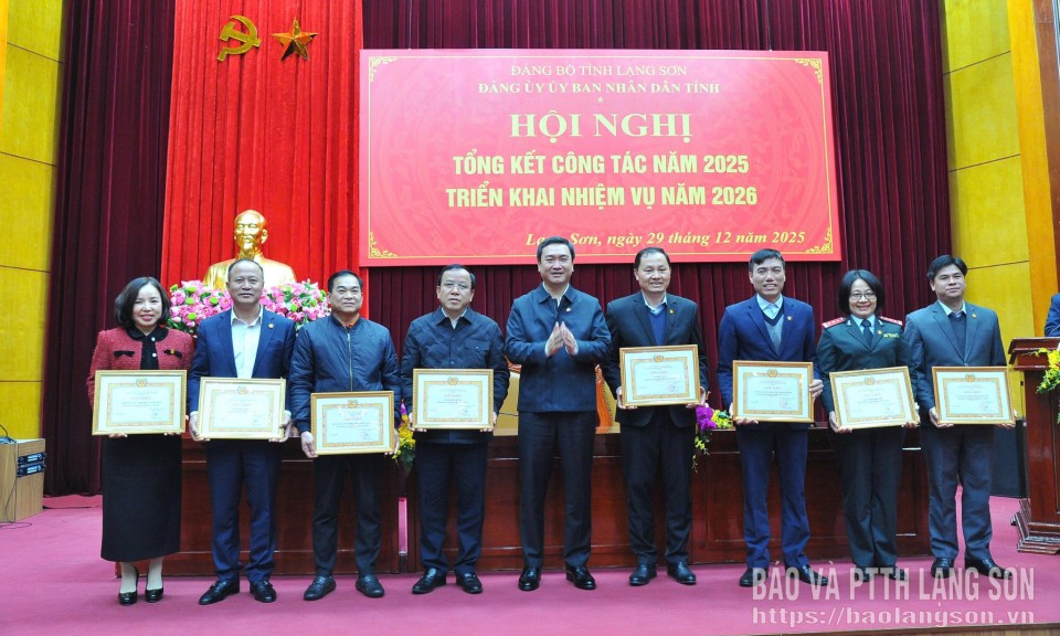 Đảng ủy UBND tỉnh tổng kết c&ocirc;ng t&aacute;c năm 2025