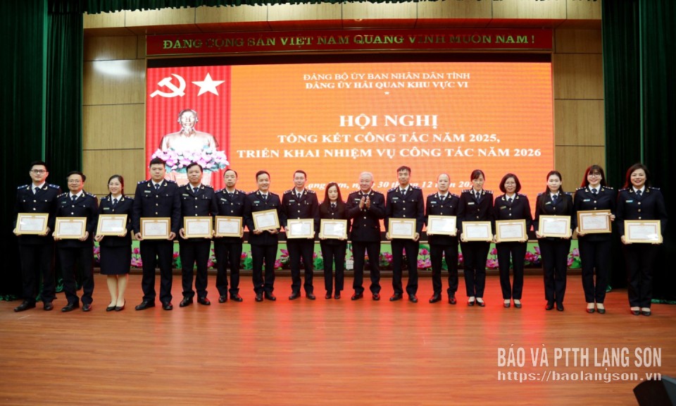 Đảng ủy Hải quan khu vực VI: Tổng kết c&ocirc;ng t&aacute;c năm 2025