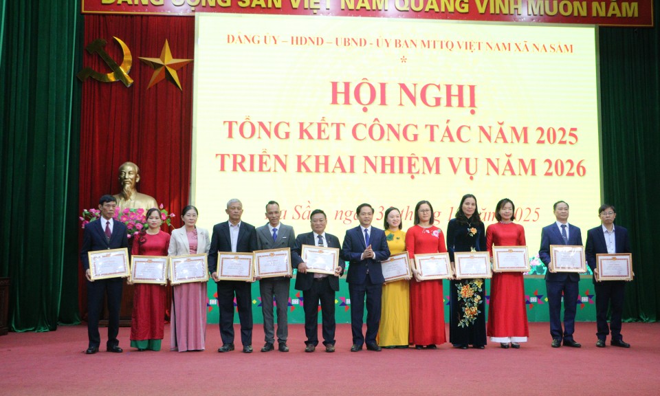 Đảng ủy x&atilde; Na Sầm triển khai nhiệm vụ năm 2026