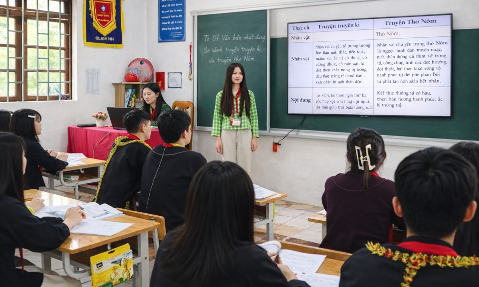 Khi giờ văn kh&ocirc;ng c&ograve;n &ldquo;đọc - ch&eacute;p&rdquo;