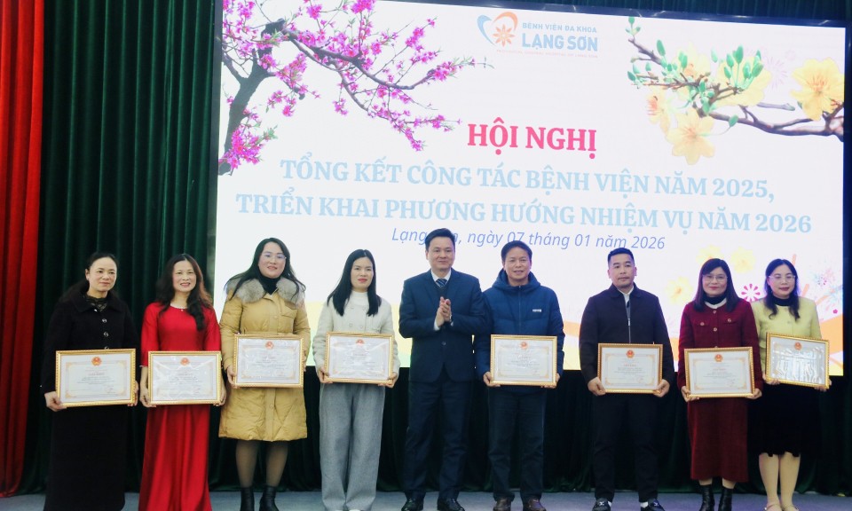 Bệnh viện Đa khoa tỉnh triển khai nhiệm vụ năm 2026