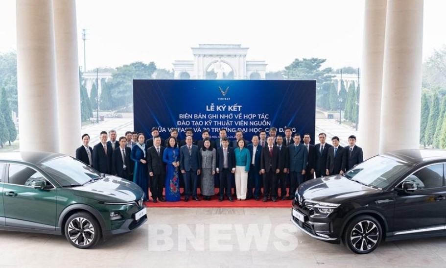 VinFast collaborates with 30 colleges to standardise training for EV engineers - Lang Son News