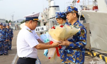 Diễn tập Hải qu&acirc;n đa phương MILAN 2026: T&agrave;u 17 rời bến thực hiện nhiệm vụ đối ngoại quốc ph&ograve;ng