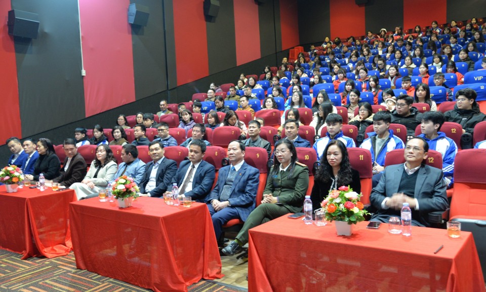 Khai mạc Đợt phim ch&agrave;o mừng kỷ niệm 96 năm Ng&agrave;y th&agrave;nh lập Đảng Cộng sản Việt Nam v&agrave; mừng Xu&acirc;n B&iacute;nh Ngọ năm 2026