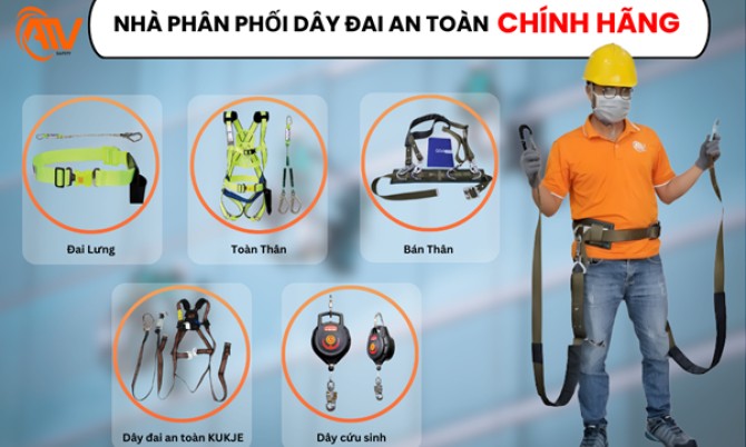 D&acirc;y đai an to&agrave;n ph&acirc;n phối uy t&iacute;n tại TP.HCM
