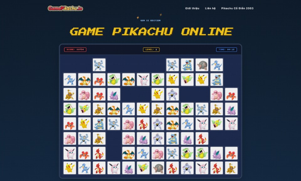 Xu hướng chơi game tr&igrave;nh duyệt trở lại mạnh mẽ trong năm 2026 c&ugrave;ng GamePikachu.io
