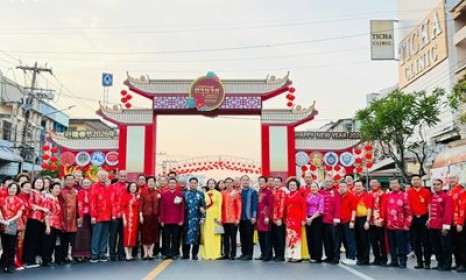 Lễ hội Tết ba nước Việt Nam - Th&aacute;i Lan - Trung Quốc