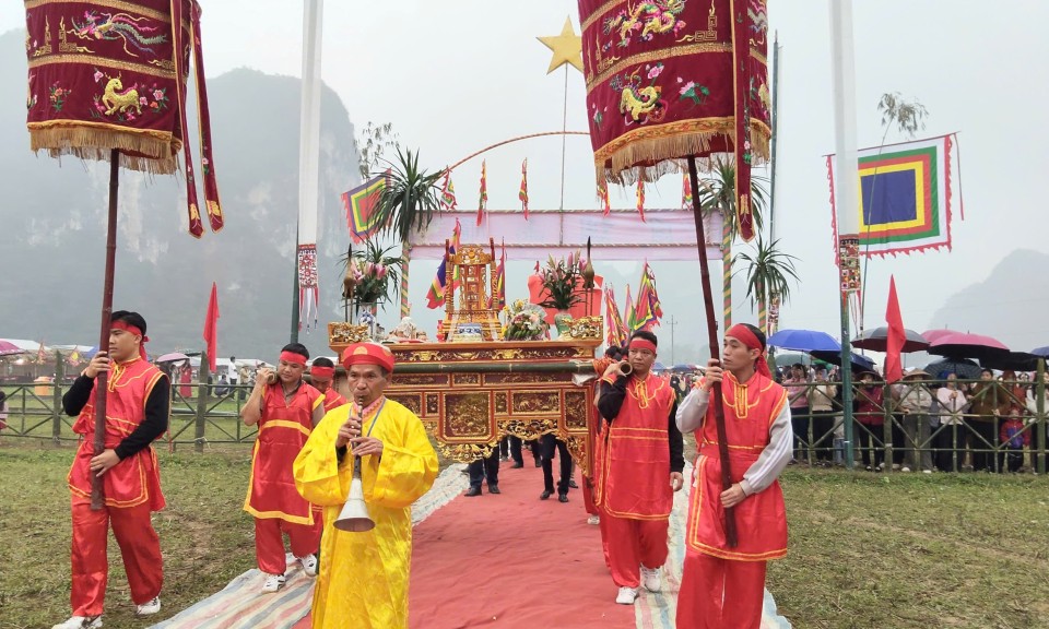 Gần 5.000 lượt người tham dự lễ hội Tr&ograve; Ng&ocirc; năm 2026