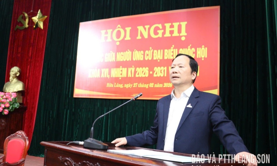 C&aacute;c ứng cử vi&ecirc;n đại biểu Quốc hội kh&oacute;a XVI tiếp x&uacute;c cử tri vận động bầu cử tại c&aacute;c x&atilde;: Y&ecirc;n B&igrave;nh, Thiện T&acirc;n, V&acirc;n Nham, Hữu Lũng, Tuấn Sơn