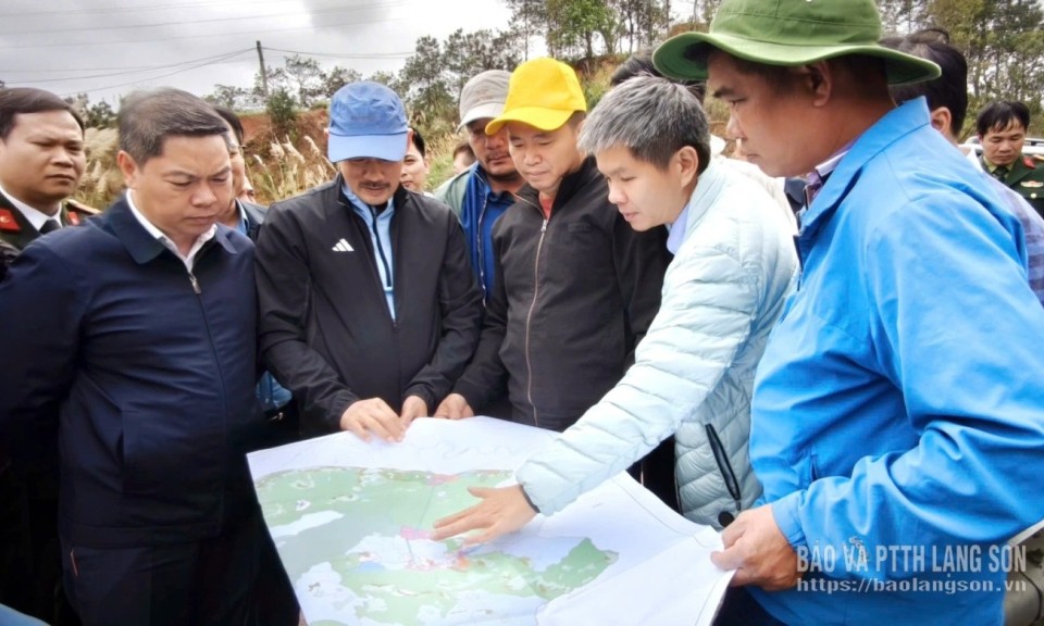 Khảo s&aacute;t, r&agrave; so&aacute;t hướng tuyến Dự &aacute;n Quần thể khu du lịch sinh th&aacute;i, c&aacute;p treo Mẫu Sơn