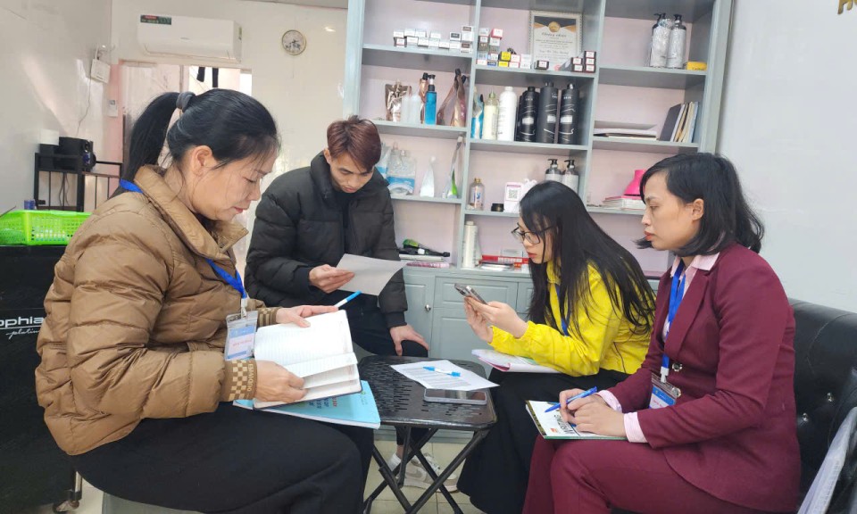 Đi đầu tổng điều tra kinh tế