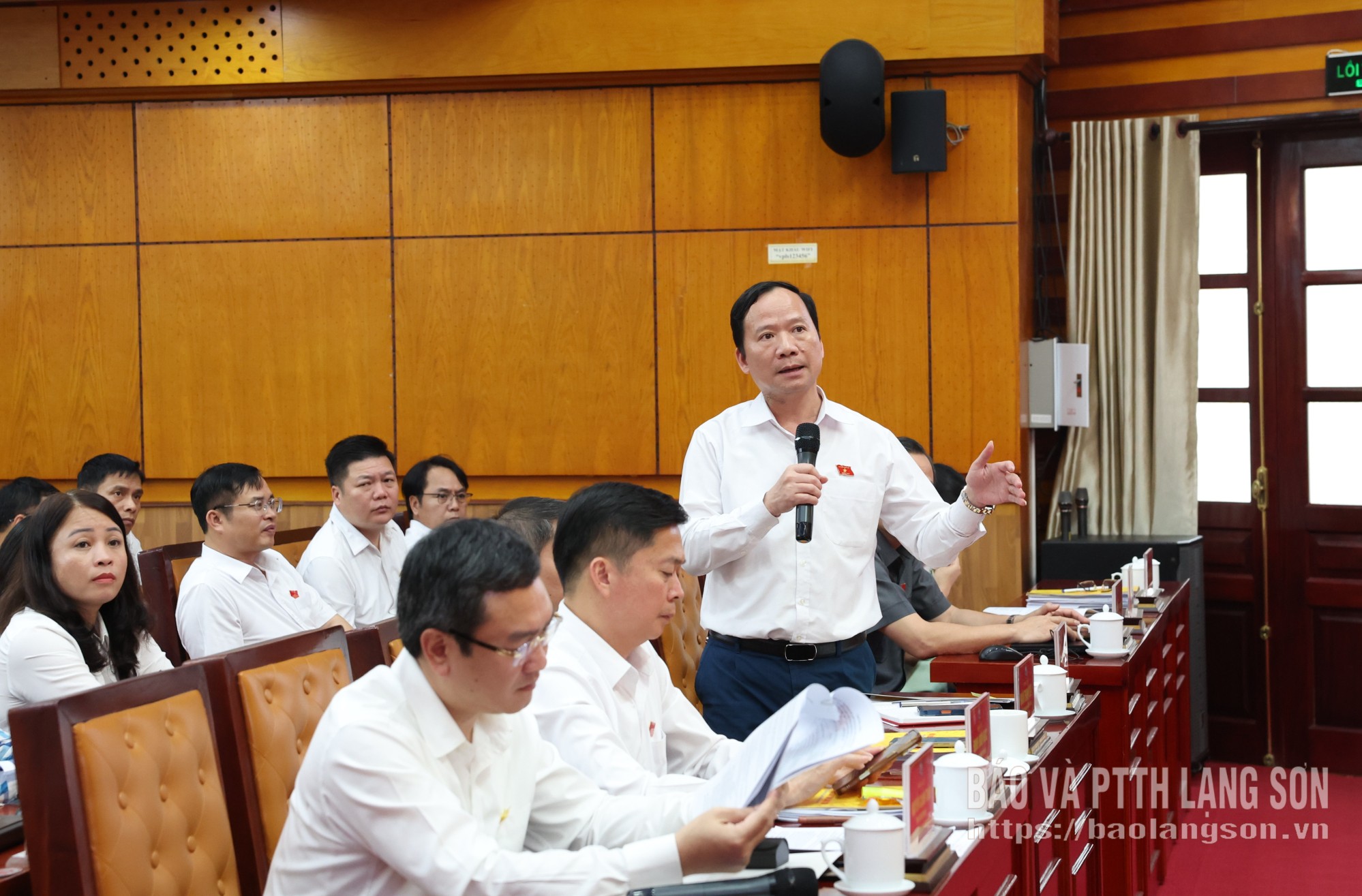 Lãnh đạo Đoàn ĐBQH tỉnh góp ý dự thảo quy chế phối hợp