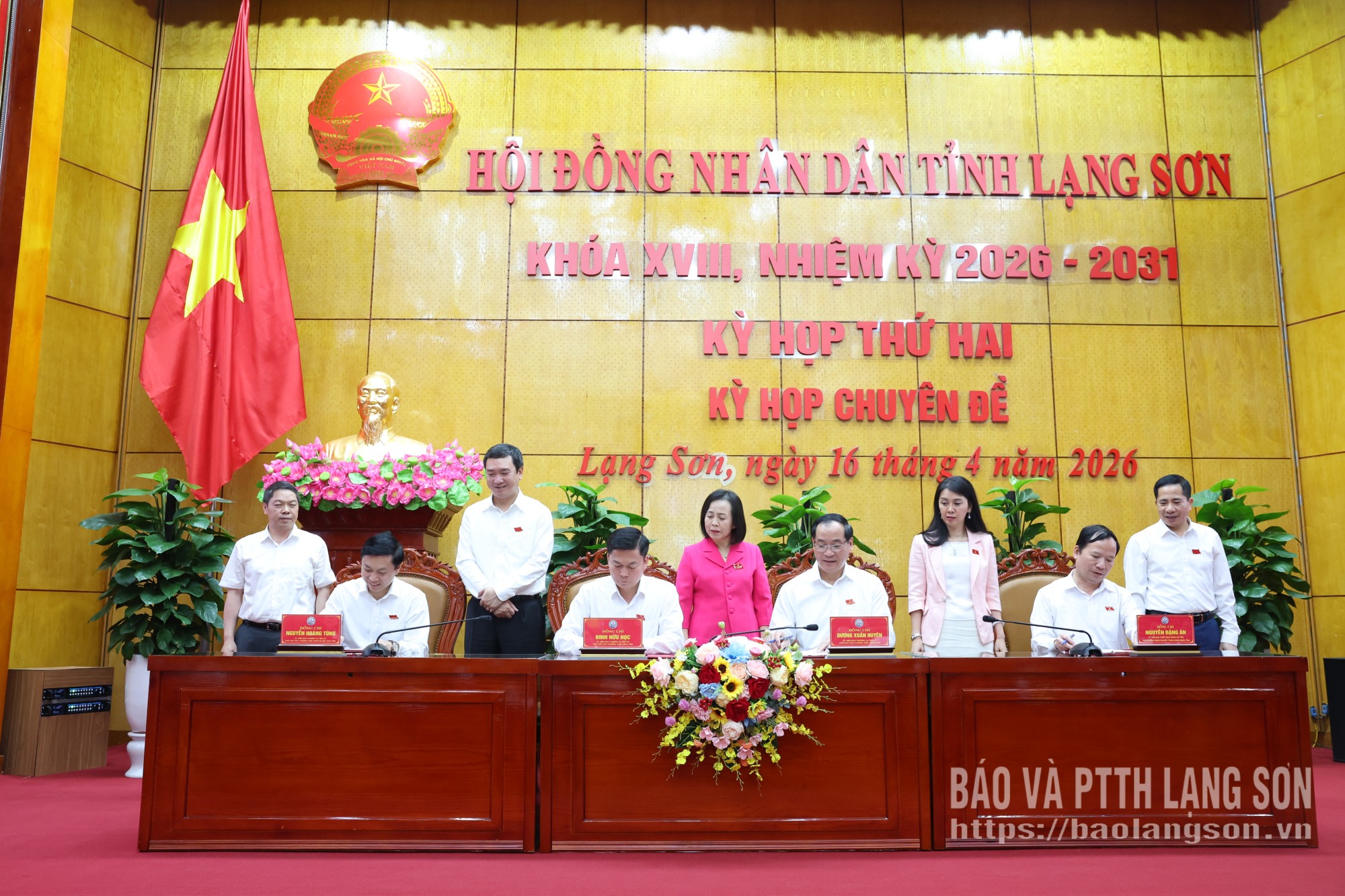 Đại diện lãnh đạo 4 cơ quan thực hiện ký kết quy chế phối hợp