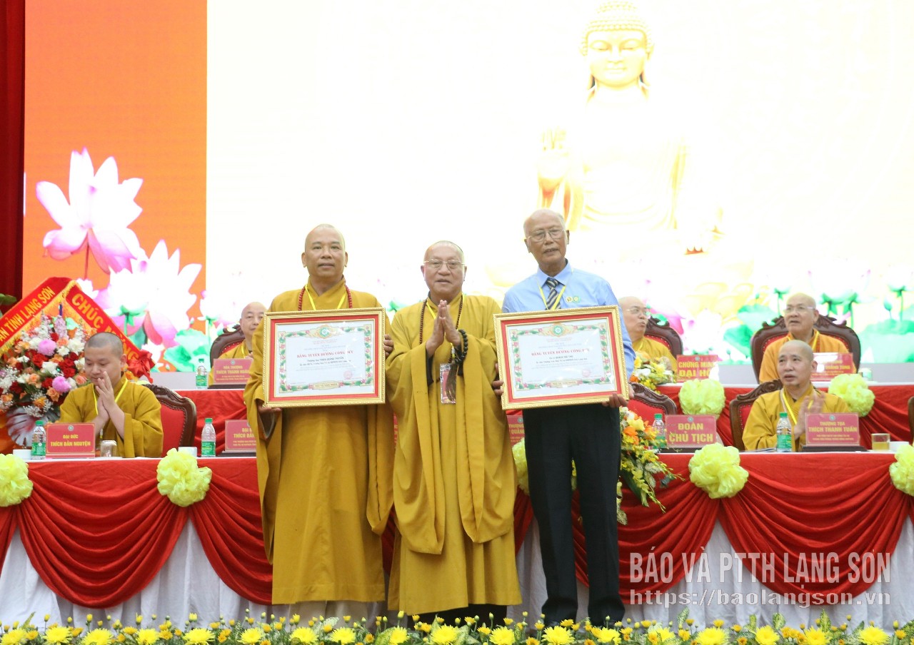 Các cá nhân được nhận Bằng tuyên dương công đức của Chủ tịch Hội đồng Trị sự Trung ương Giáo hội Phật giáo Việt Nam
