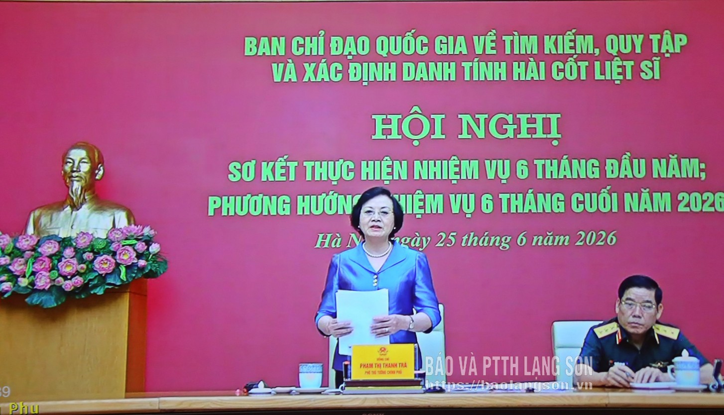 Phó Thủ tướng Phạm Thị Thanh Trà phát biểu chủ trì Hội nghị