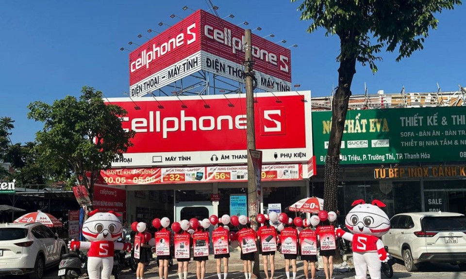 M&aacute;y giặt cửa ngang tại CellphoneS giảm sốc đến 50%