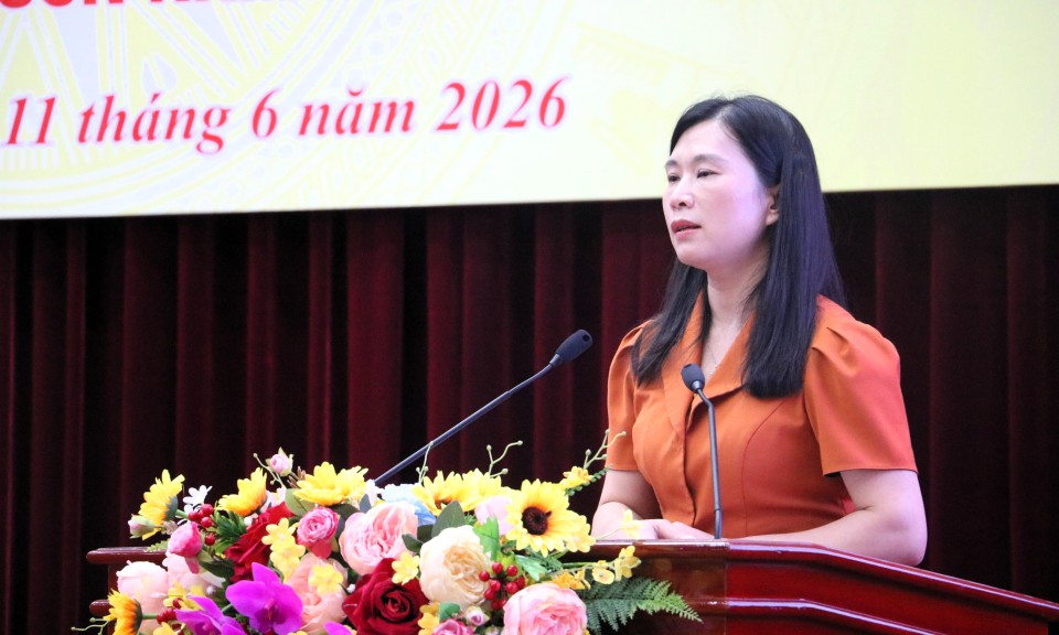 Hội nghị ph&acirc;n t&iacute;ch kết quả Chỉ số SIPAS v&agrave; Chỉ số PAR INDEX tỉnh Lạng Sơn năm 2025