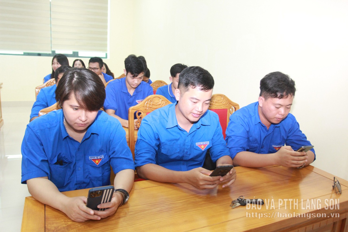 Đoàn viên, thanh niên thực hiện thi thử