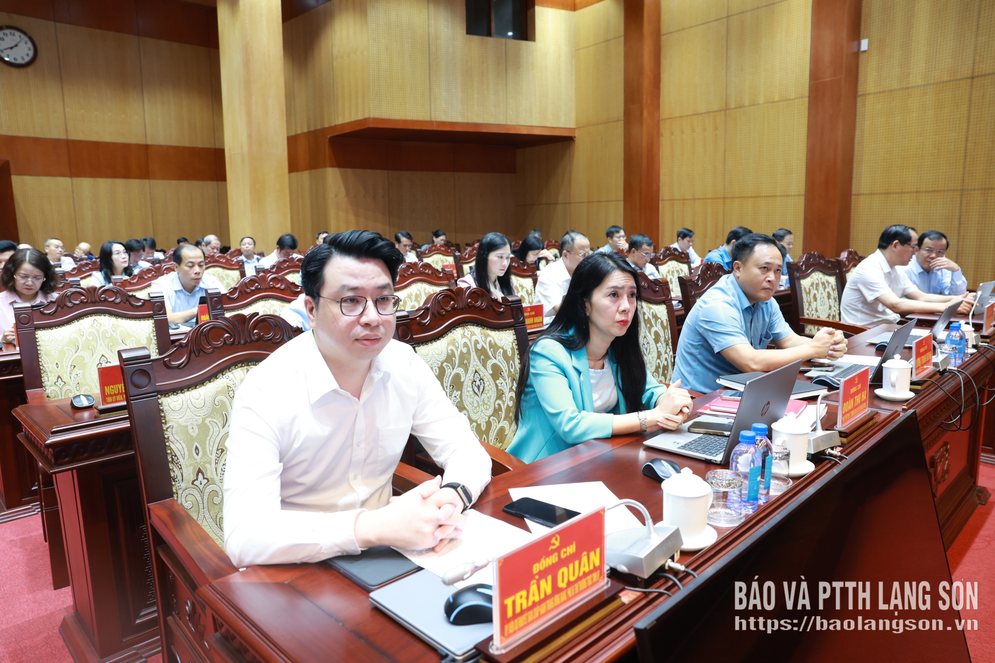 Các đồng chí lãnh đạo tỉnh