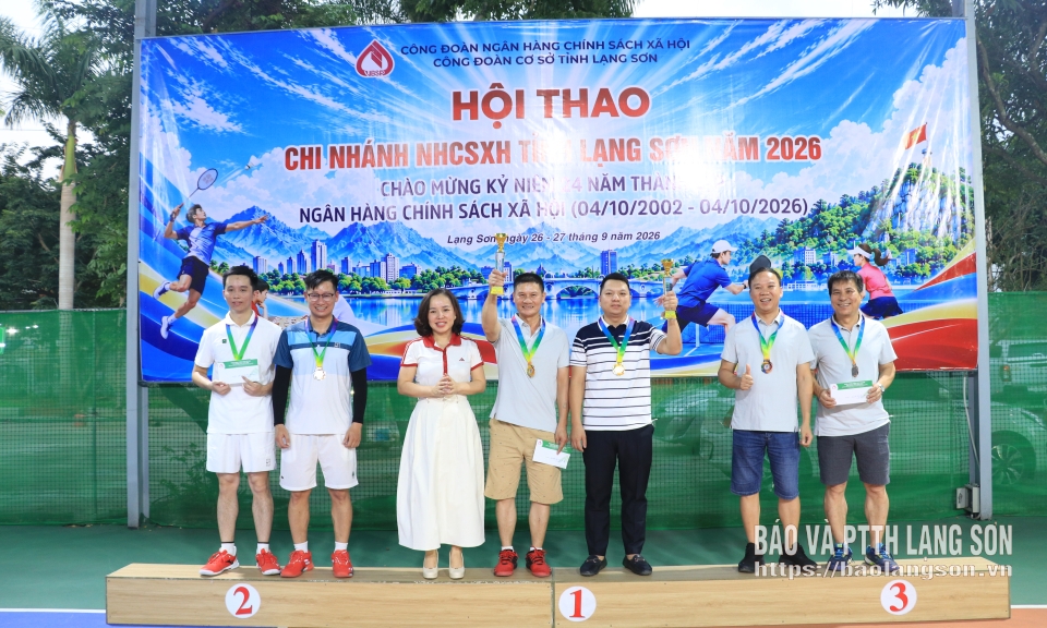 68 vận động vi&ecirc;n tham dự Hội thao Chi nh&aacute;nh Ng&acirc;n h&agrave;ng Ch&iacute;nh s&aacute;ch x&atilde; hội tỉnh