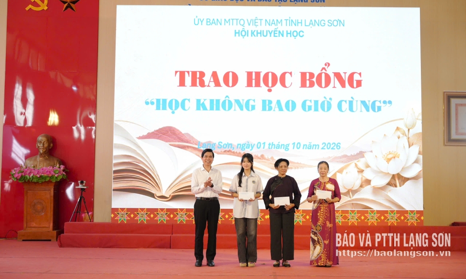 Ph&aacute;t động Tuần lễ hưởng ứng học tập suốt đời v&agrave; Th&aacute;ng Khuyến học năm 2026